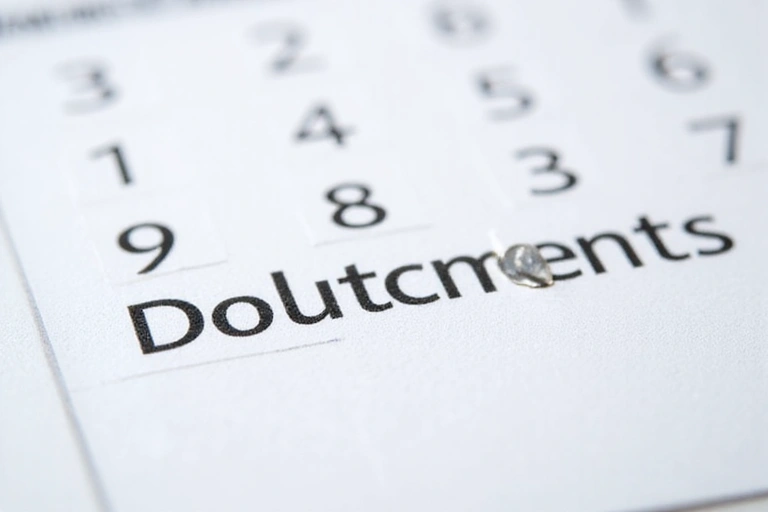 Calendario con una fecha marcada, simbolizando la revisión periódica de documentos.